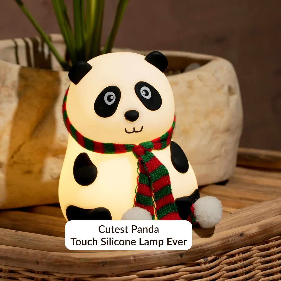 PandaGlo™: Touch-Controlled Silicone Glow Lamp