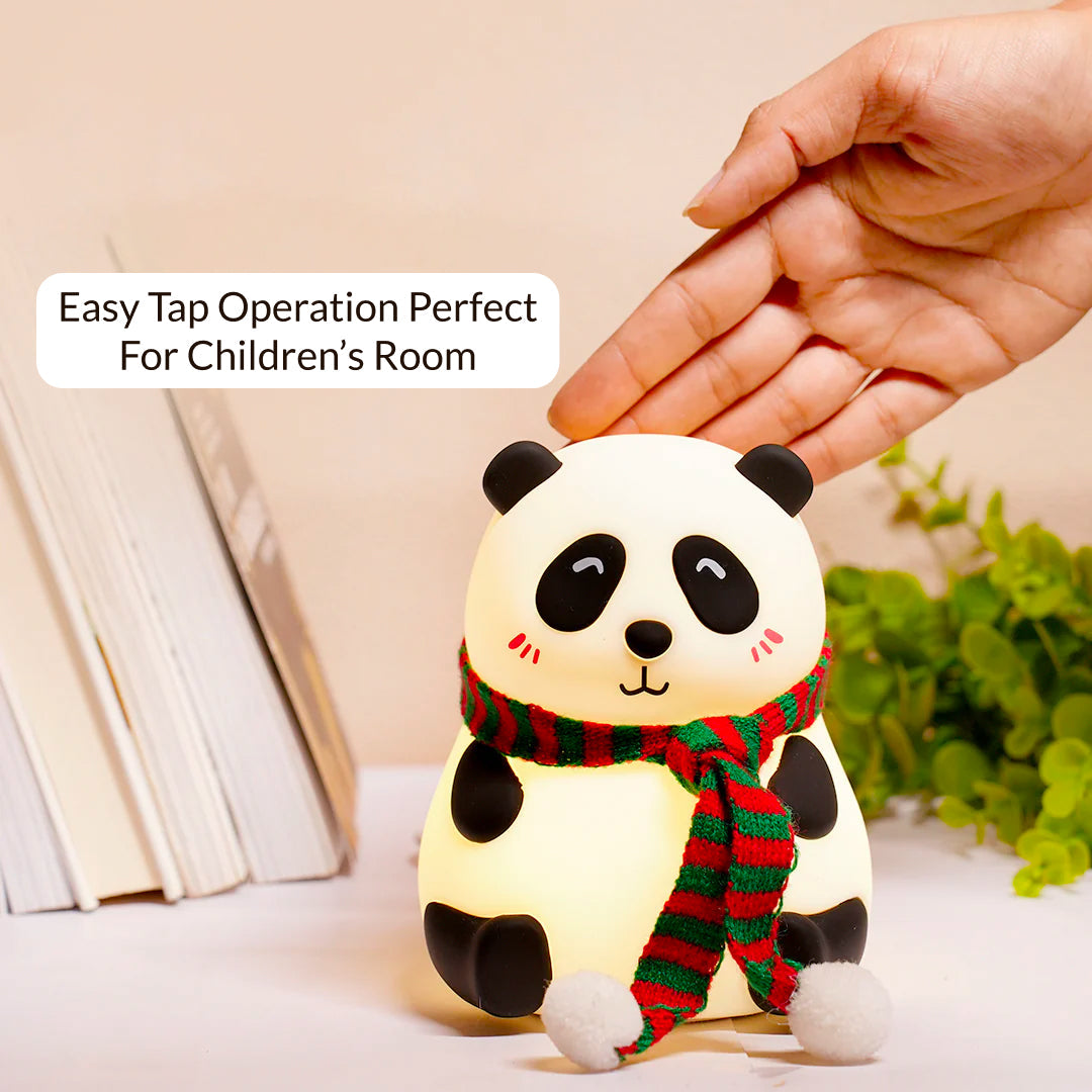 PandaGlo™: Touch-Controlled Silicone Glow Lamp