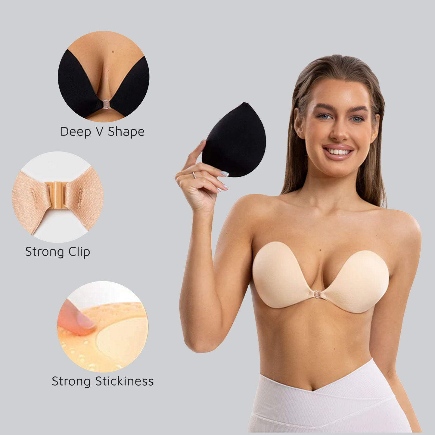 Best Selling Sticky Push Up Bra (Buy 1 Get 1 FREE)