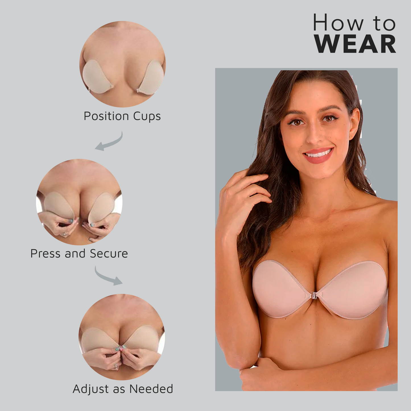 Best Selling Sticky Push Up Bra (Buy 1 Get 1 FREE)